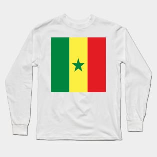 Senegal Flag Long Sleeve T-Shirt